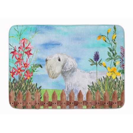 Carolines Treasures Sealyham Terrier Spring Machine Washable Memory Foam Mat CK1246RUG